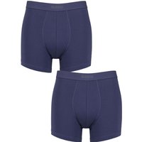 2 Pair Sloggi EVER Ease Boxer Shorts Deep Cobalt