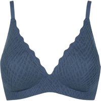 1 Pack Sloggi Zero Feel Bliss UP Push Up Bra Smoky S