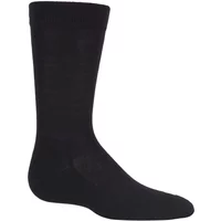 1 Pair Black Family Casual Cotton Socks Kids Unisex 3-5.5 Kids (6-24 Months) - Falke
