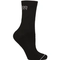 Women's 1 Pair 1000 Mile Blister-free Double Layer Liner Socks Black 6-8.5 Ladies
