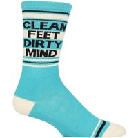 1 Pair Clean Feet Dirty Mind Cotton Socks One