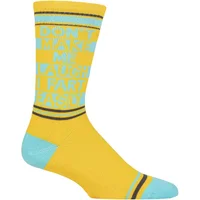 Gumball Poodle 1 Pair Don't Make Me Laugh I Fart Easily Cotton Socks Multi One Size