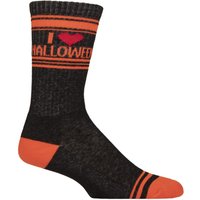 1 Pair I Love Halloween Cotton Socks One