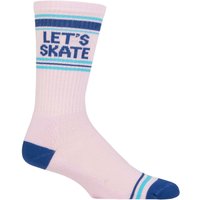 1 Pair Lets Skate Cotton Socks One