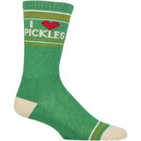 1 Pair I Love Pickles Cotton Socks One