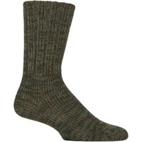 1 Pair Brooklyn Organic Cotton Heavy Weight Socks Tan 5.5 8