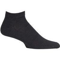 1 Pair Anthracite Melange Cool 24 7 Cotton Sneaker Socks 10 11