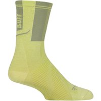 1 Pair BUFF Run COOLNET® Crew Length Socks Lime M