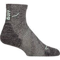 1 Pair BUFF Run Hike DRYFLX® Quarter Length Socks Light Grey S