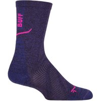 1 Pair BUFF Run Hike DRYFLX® Crew Length Socks Ultramarine M