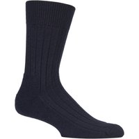 1 Pair Dark Teppich Im Schuh Carpet Shoe Virgin Wool Ribbed Socks 8.5 9.5