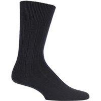 1 Pair Lhasa Rib Cashmere Blend Casual Socks 5.5 8
