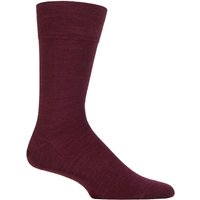 1 Pair Barolo Sensitive Berlin Virgin Wool Left Right Socks Comfort Cuff 5.5 8