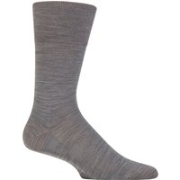 1 Pair ClimaWool Recycled Yarn Socks Light Grey 8.5 9.5