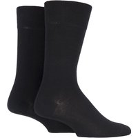 2 Pair Swing Plain Cotton Socks 8.5 11