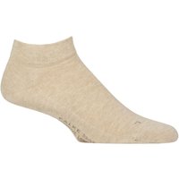1 Pair Falke Sensitive London Cotton Trainer Socks Melange 11.5 14.5