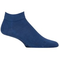 1 Pair Falke Sensitive London Cotton Trainer Socks Sapphire 11.5 14.5