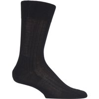 1 Pair Milano Rib 97% Fil dEcosse Cotton Socks 8.5 9.5
