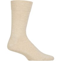 1 Pair Sensitive London Cotton Left Right Socks Comfort Cuff Melange 5.5 8