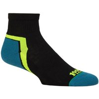 1 Pair Activ Repreve Short Sports Socks Teal 6 8.5