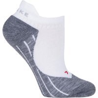 1 Pair Grey RU4 Invisible Light Volume Ergonomic Cushioned Invisible Running Socks 5.5 6.5