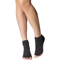1 Pair Half Toe Organic Cotton Ankle Yoga Socks 6 8.5