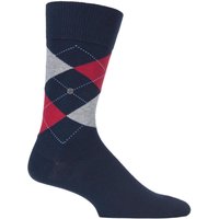 1 Pair Marine King Argyle Cotton Socks 6.5 11