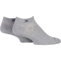 2 Pair Everyday Cotton Trainer Socks 6.5 11