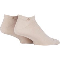 2 Pair Everyday Cotton Trainer Socks 6.5 11