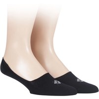 2 Pair Everyday Invisible Cotton Socks 10 11