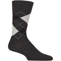 1 Pair King Argyle Cotton Socks 6.5 11