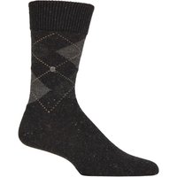 1 Pair Burlington Dundee Wool Leisure Weight Socks Anthracite 6.5 11