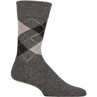 1 Pair Burlington Dundee Wool Leisure Weight Socks Carbon Melange 6.5 11