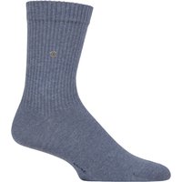 1 Pair Burlington Bond Street Cotton Ribbed Sports Socks Jeans 6.5 11