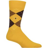 1 Pair Edinburgh Virgin Wool Argyle Socks Solar 6.5 11