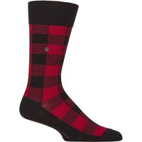 1 Pair We Care Buffalo Check Virgin Wool Socks 6.5 11