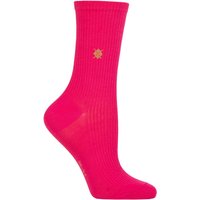 1 Pair York Organic Cotton Ribbed Socks 3.5 7