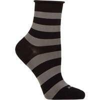1 Pair Aberdeen Viscose Striped Socks 3.5 7