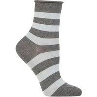 1 Pair Aberdeen Viscose Striped Socks 3.5 7