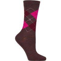1 Pair Burlington Marylebone Melange Virgin Wool Socks 3.5 7.5