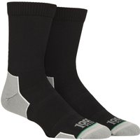 2 Pair Run Repreve Crew Socks 6 8.5