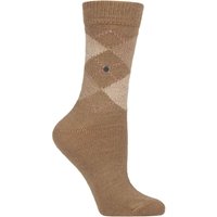 1 Pair Whitby Extra Soft Argyle Socks Sun 36 41