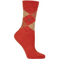 1 Pair Whitby Extra Soft Argyle Socks 3.5 7