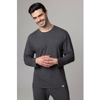 1 Pack Bamboo Loungewear Selection Long Sleeved Top Dark Long Sleeved Top Medium