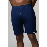 Mens 1 Pack Lazy Panda Bamboo Loungewear Selection Shorts Navy Shorts Extra Large