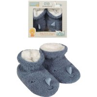 Tots 1 Pair Padders Slipper Socks Narwhal 6 12 Months