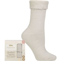1 Pair Recycled Brushed Thermal Bed Socks 4 8