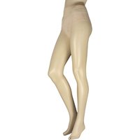 1 Pair Shelina 12 Denier Ultra Transparent Tights Shimmer Porcelain M