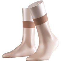 1 Pair Powder Shelina 12 Denier Ultra Transparent Ankle Highs Shimmer 5.5 8
