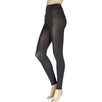 1 Pair Cotton Touch Footless Tights Graphite M